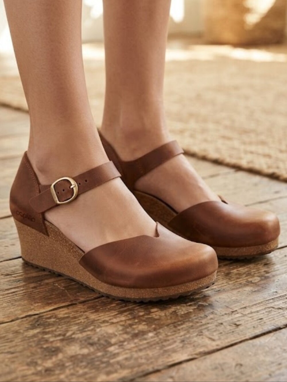 Papullio By Birkenstock Women Mary Jane Clog Wedge Sandals Shoes 42/11 Narrow